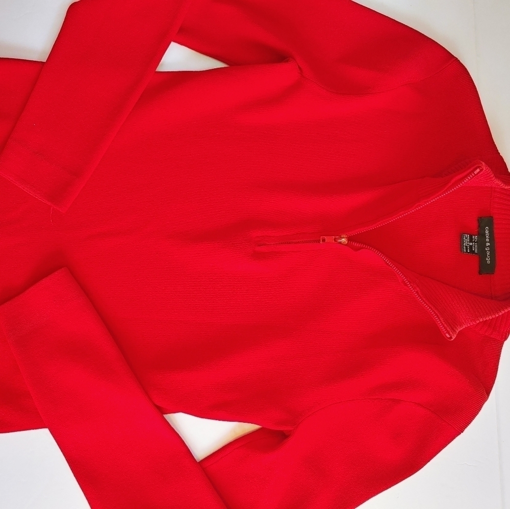Cable & Gage Nylon Blend Sweater S